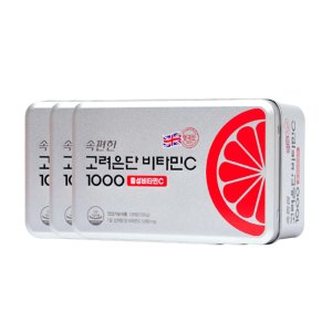 고려은단 고려은단 속편한 비타민C 1000 120정 3개