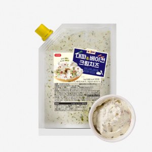 로렌치즈앤푸드 로젠치즈 대파베이컨 크림치즈 1kg 아이스박스 무료포장