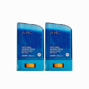 AHC AHC 내추럴 퍼펙션 더블 쉴드 선스틱 22g(SPF50+) 2개