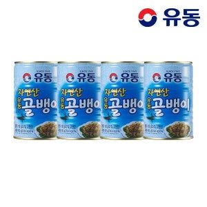 유동 자연산 골뱅이 400g x4개