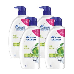 헤드앤숄더 헤드앤숄더 애플 프레쉬 샴푸 850ml x4개