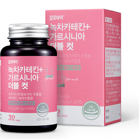 칼로바이 녹차카테킨 플러스 가르시니아 더블컷 30일분  240정  1개