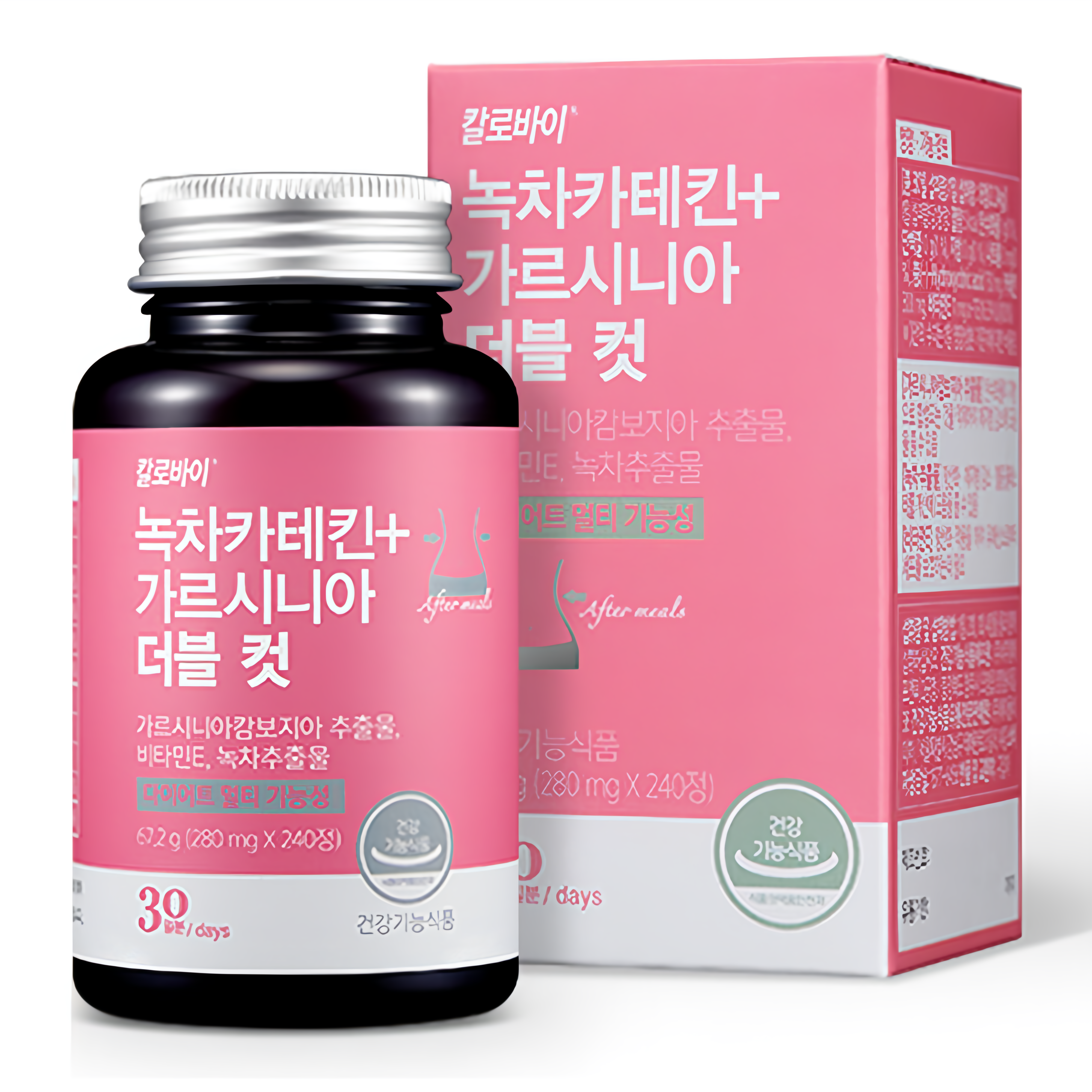 칼로바이 녹차카테킨 플러스 가르시니아 더블컷 30일분  240정  1개