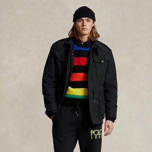 폴로 랄프로렌 맨 필드 재킷 & 리버시블 캐모 라이너 710951211001 Black
