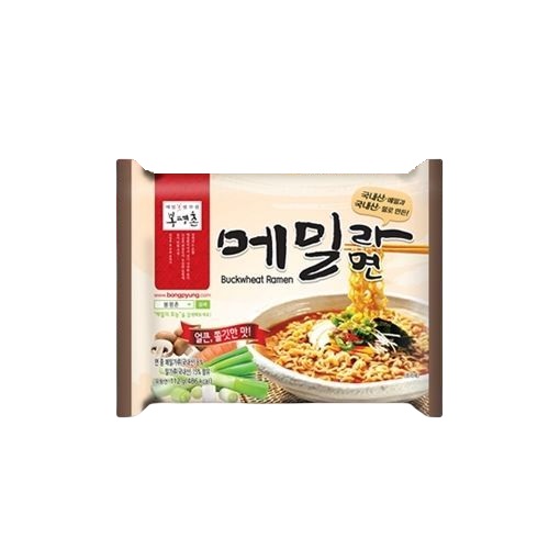 새롬식품 봉평촌 메밀라면