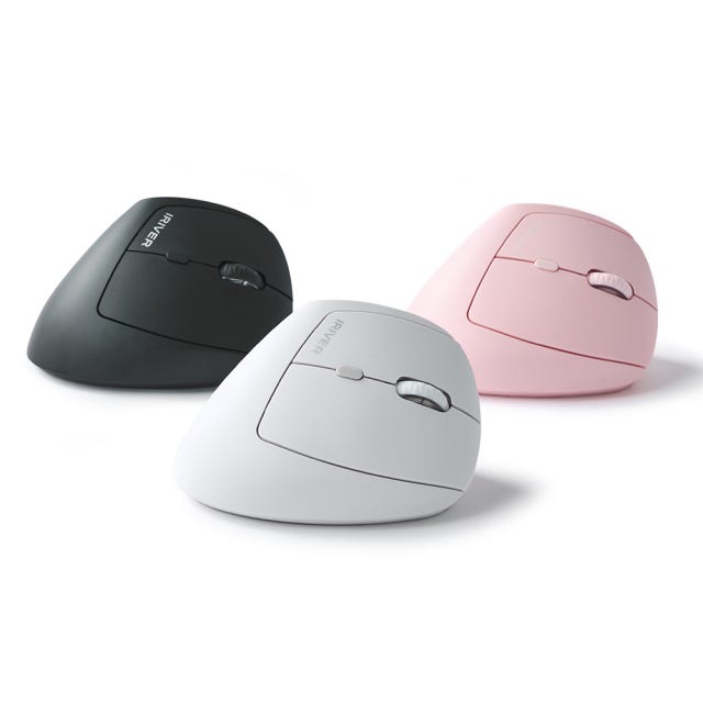 아이리버 무선 버티컬 마우스 EQwear-EV15 블랙