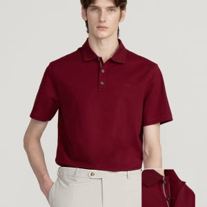 [닥스 남성] 닥스 워셔블 TAPE 포인트 반팔 카라티 DMTS5B301R3