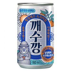 롯데칠성 롯데 숙취해소 깨수깡 160mlx12캔 술깨는음료