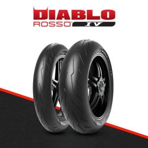 피렐리 디아블로 로쏘4 프론트 앞 리어 뒤 오토바이 타이어