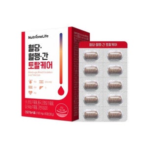 뉴트리원라이프 혈당 혈행 간 토탈케어 60정