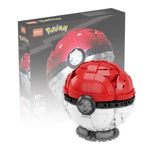 메가블럭 포켓몬스터 점보 포켓볼 캐릭터 블럭 포켓몬 포켓볼 장난감 조립완구