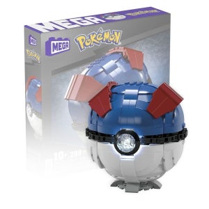 메가블럭 포켓몬스터 점보 슈퍼볼 캐릭터 블럭 포켓몬 슈퍼볼 장난감 조립완구