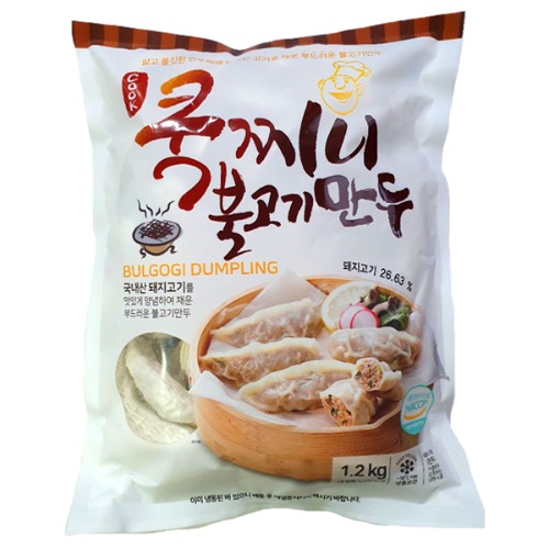 아하식품 AHA 쿡찌니 불고기 만두