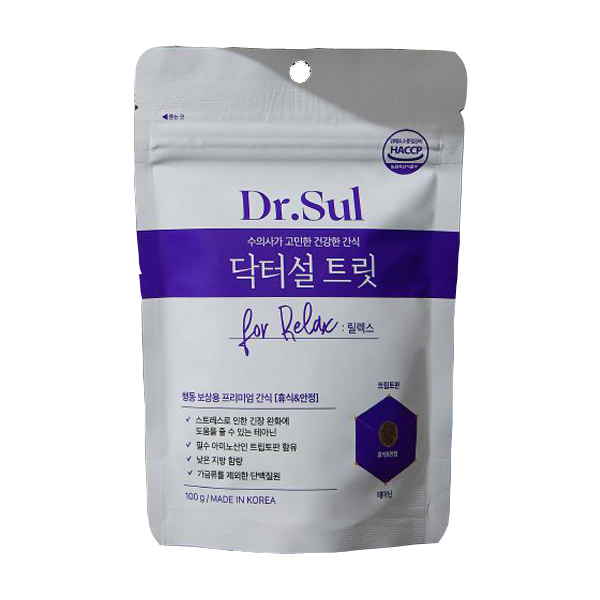 닥터설 트릿 강아지간식 80g 릴렉스 1개