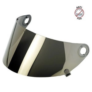 빌트웰헬멧 그링고S 안티포그 플랫 스냅쉴드GRINGO S ANTI-FOG FLAT SNAP SHIELD GOLD MIRROR,클래식 오토바이헬멧