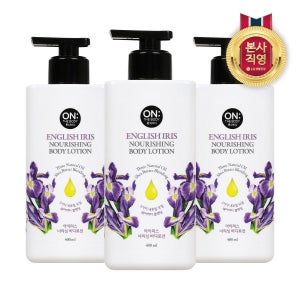 온더바디 플라워 아이리스 바디로션400ml x 3개