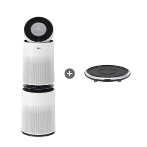 LG 퓨리케어 AI 360˚ 공기청정기 플러스+ 무빙휠 세트 AS305DWWAM