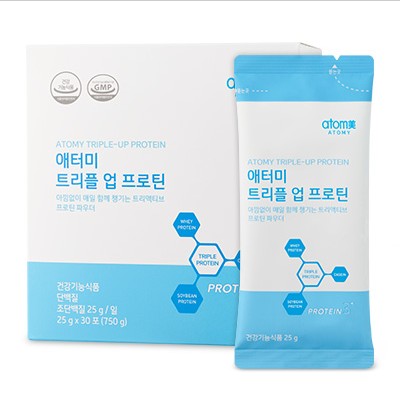 콜마비앤에이치 애터미 트리플 업 프로틴 2g 30포, 1개