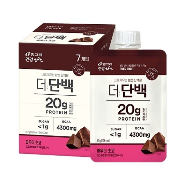 더단백 파우더 초코 제품 이미지