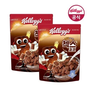 켈로그 오곡 첵스초코 570g 2개