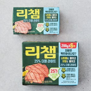 [동원] 리챔 더블라이트 200g 2종 (택1)(3캔/6캔)