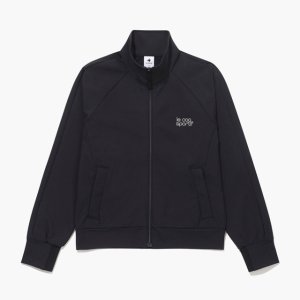 [르꼬끄 골프] [ENJOY] 여성 레터링 포인트 풀집업 점퍼 (GQ122LBL24) GQ122LBL24_BLCK