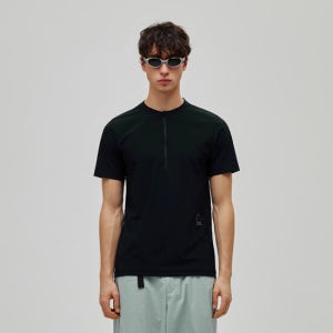 시에라디자인 플린트(Flint) 반집업 티셔츠 Black