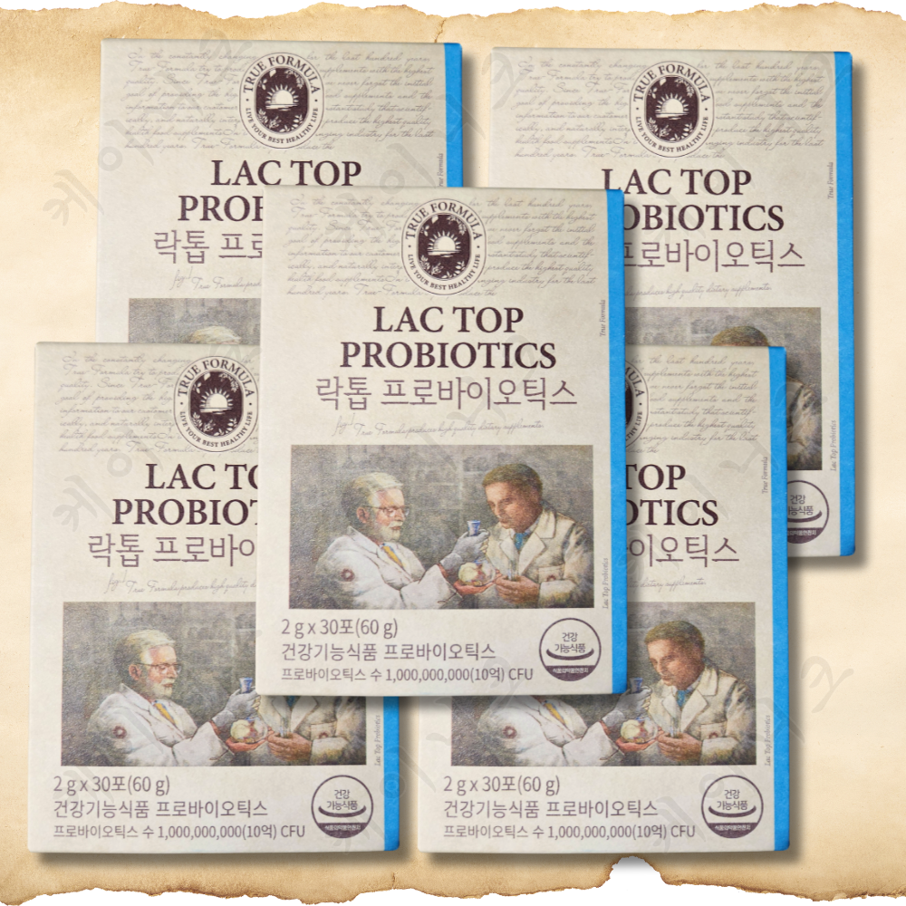 트루포뮬러 락톱 <b>프로바이오틱스</b> 2g x 30포 x 5박스 5개월분 유산균 증식 장건강