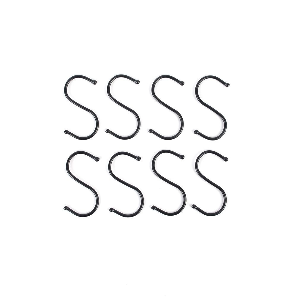 조이샵 S자 고리 행거 블랙 스텐S고리 S자훅 S걸이 스텐고리