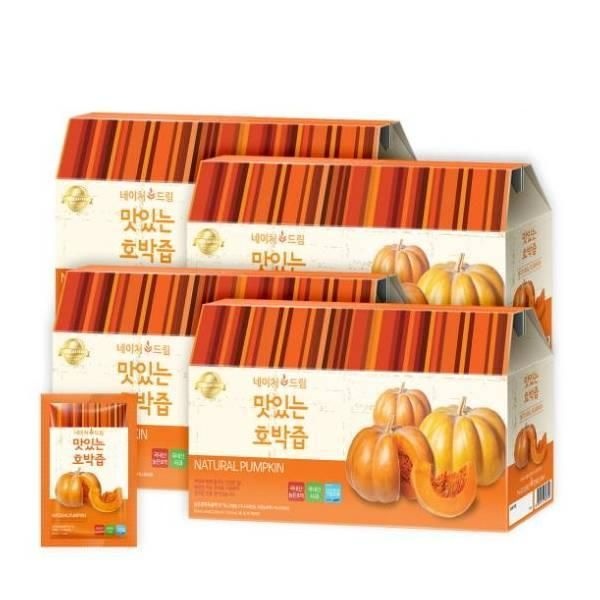 맛있는 호박즙 30포 x 5박스 | <b>네이처드림</b> | <b>피부</b>미용 부모님선물 임산부 품격있는