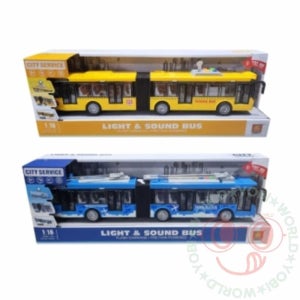 요비월드 굴절 스쿨버스 관광버스 장난감차 버스모형 버스장난감