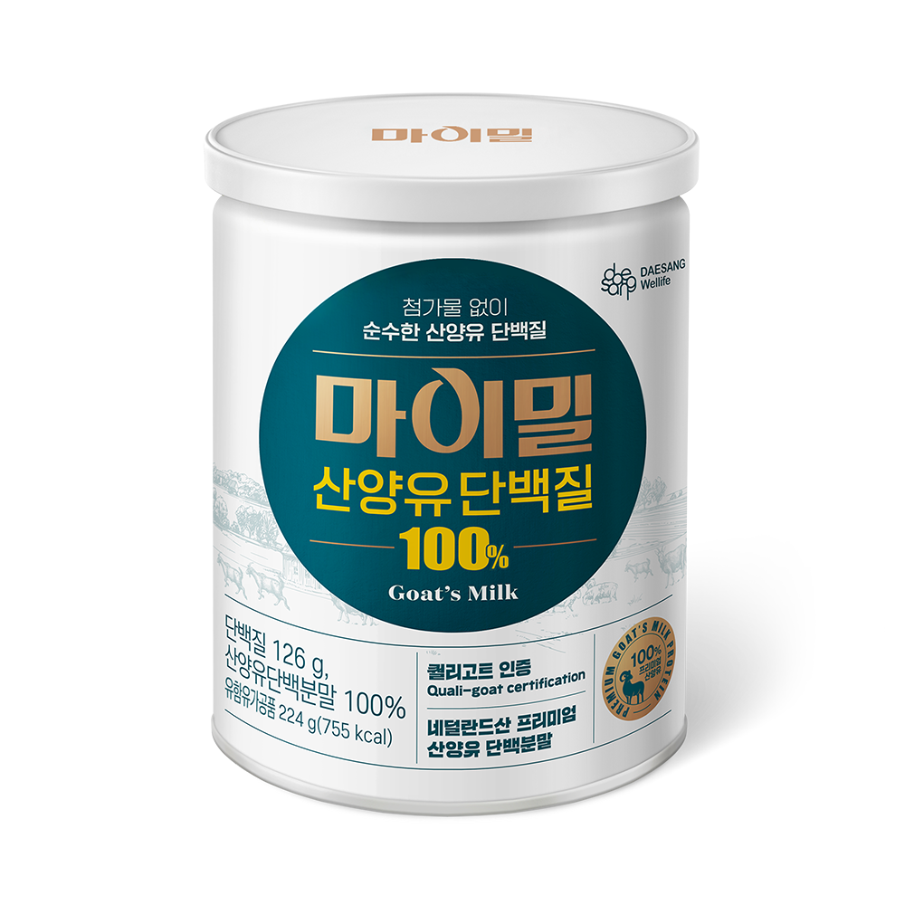 대상 마이밀 산양유 단백질 100  224g, 2개