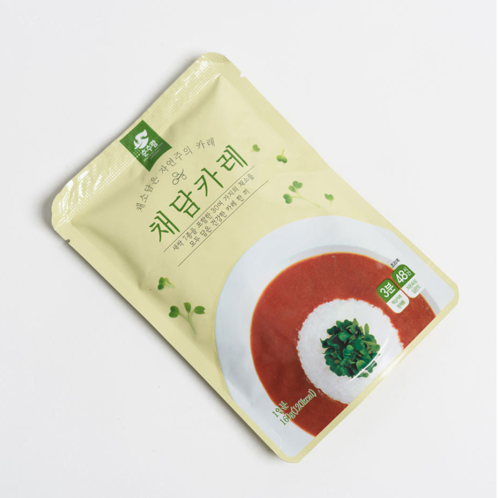 순수람 채담카레 160g 5+5+2팩증정 (11,990원) (무료)