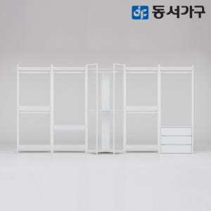 [기사설치서비스] 동서가구 토미 고급 드레스룸 3800 A세트 DF644539