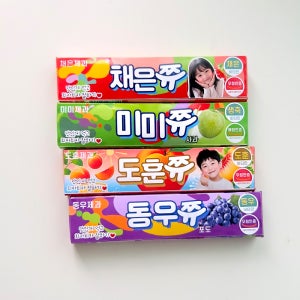 커팅무료 마이쮸스티커 연예인조공 답례품, 쑤기작업실
