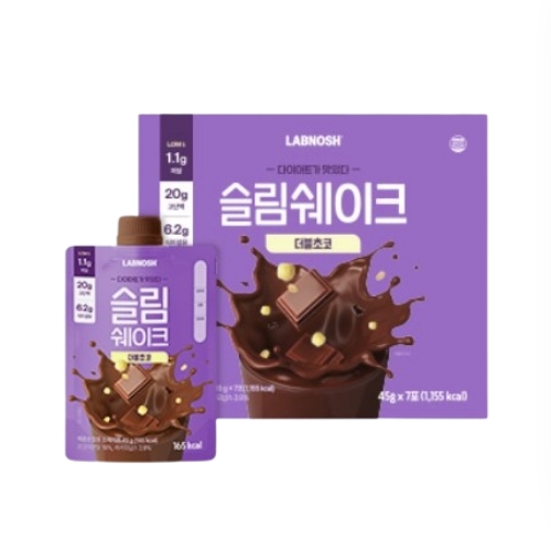 슬림쉐이크 더블초코 제품 이미지