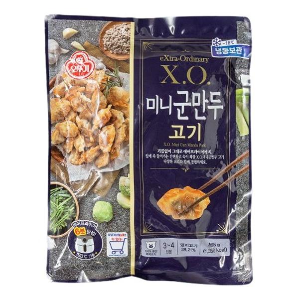 냉동식품 오뚜기 X.O. 미니군만두 고기