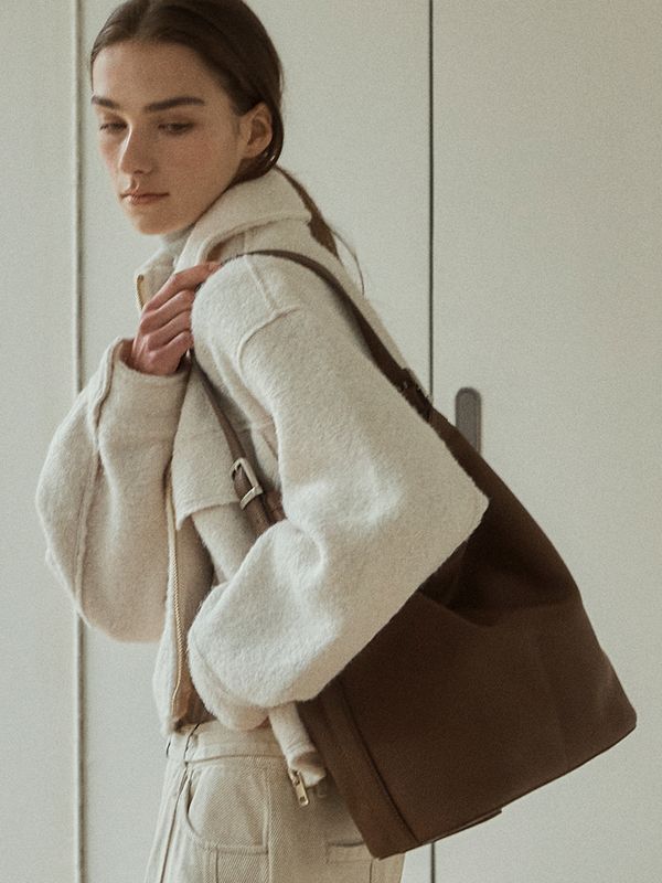 [아더템포] Post Shopper Bag_Brown