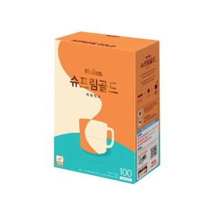 맥심 슈프림골드커피믹스 100T