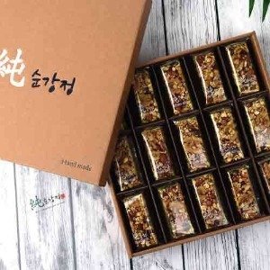 순강정 오트밀 견과류 강정 45개입 호두강정 단백질바 에너지바 견과강정 고급선물