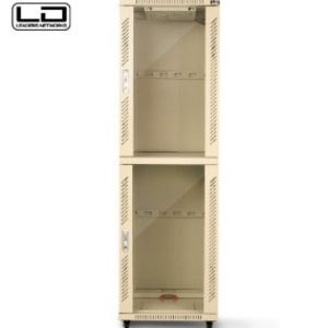 [엘디네트웍스] LD-2P1800R 2단분리형 허브랙 H1800 * W600 * D800 36U 아이보리[무료배송]