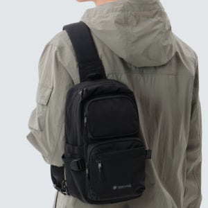 [스노우피크 어패럴] 듀얼테크 슬링백 9L (S25ZUFBG30) Black S25ZUFBG30BK