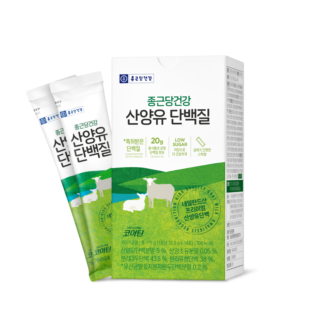 서흥 종근당건강 산양유 단백질 12.5g  14포, 3개