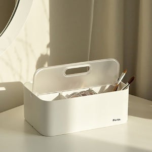 커버겸 손잡이 포르타폴드 수납박스 툴박스 정리함