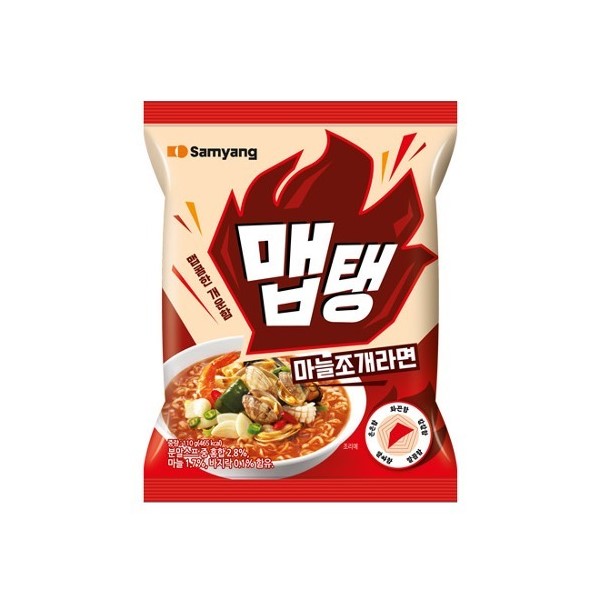 맵탱 마늘조개라면 제품 이미지