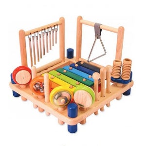 리듬악기세트 돌선물 악기장난감 아임토이 원목악기 악기세트 멜로디믹스