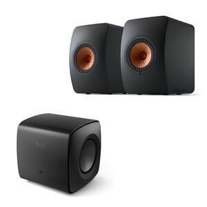 KEF 케프 LS50 W2 무선 액티브 스피커 + KC62 서브우퍼 세트 2년보증AS