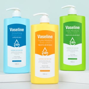 [24시간 보습력 인증] 바세린 대용량 고보습 바디로션 1000ml 2개 / 데일리 옵션 다구성 택1
