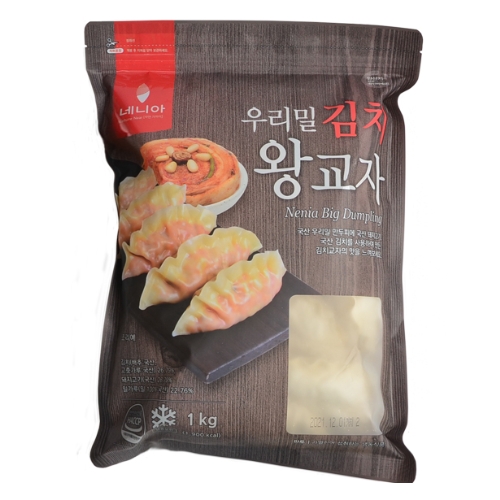 우리밀 김치 왕교자 제품 이미지