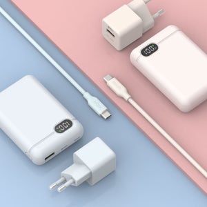 [리큐엠] 100W C to C 데이터 전송 실리콘 고속케이블